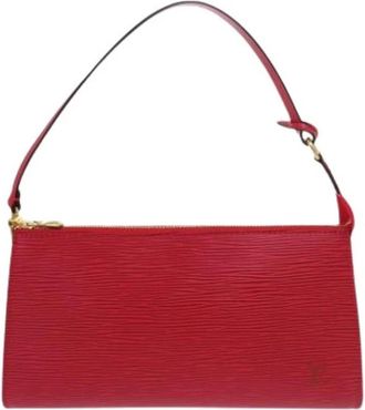 Louis Vuitton Pre-owned Shoulder Bags, female, Red, Size: ONE SIZE Pre-owned Pochette Accessoires