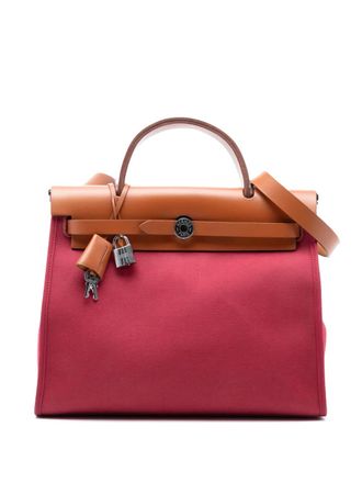 Herm&egrave;s 2014 Toile Herbag Zip 31 satchel - Rosa