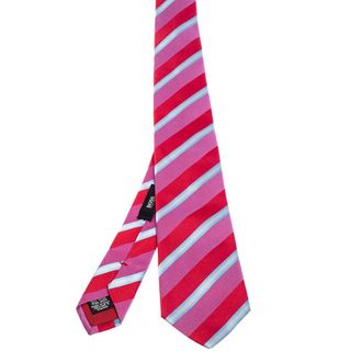 HUGO BOSS Boss By Hugo Boss Multicolor Striped Silk Narrow Tie