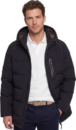 Camel Active winterjas Camel Active donkerblauw met borstzak