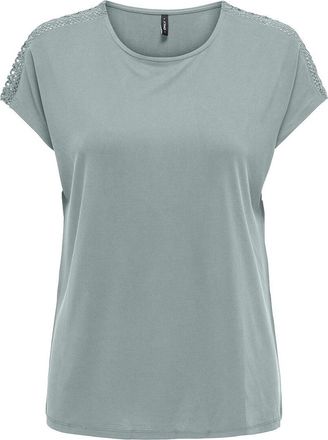 Only T-shirt met korte mouwen