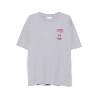 Dr&ocirc;le de Monsieur Tops, Heren, Grijs, S, T-shirt