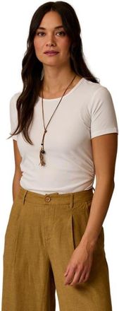 Carve Designs Vega Rib Tee 2.0 in Cloud at Nordstrom, Size X-Large