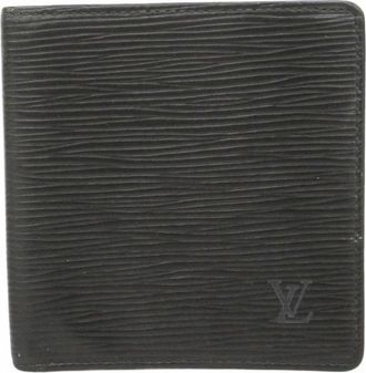 Louis Vuitton Noir Bill Wallet (Bi-Fold) (Pre-Owned)