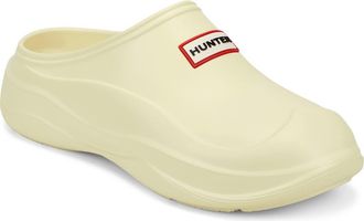 Hunter Elena Water Resistant Clog in Yellow at Nordstrom, Size 7