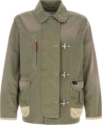 Fay Giacca 4-Ganci - Verde