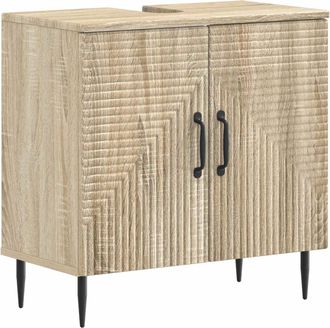 vidaXL Mueble De Lavabo Para Ba&ntilde;o Haarlem Roble Sonoma Vidaxl