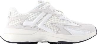 Lanvin Multicolor Sneakers - Synthetisch - Ronde Neus - Dames - Sneakers - Wit - 37 EU - Leer - Schoenen