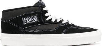 Vans side logo-patch high-top sneakers - men - Fabric/Calf Suede/Rubber - 12 - Black