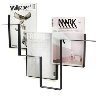 Frederik Roij&eacute; Guidelines Zeitschriftenhalter, dunkelgrau