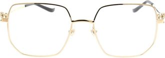 Cartier Stijlvolle zonnebril voor modieuze looks - unisex - Brillen - Geel - ONE Size - Accessoires
