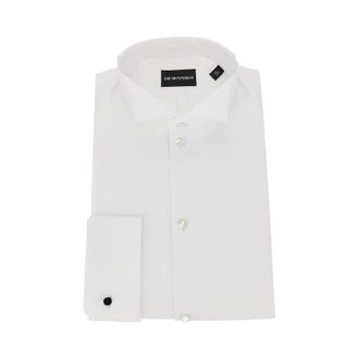 Emporio Armani Poplin shirt with Man 39