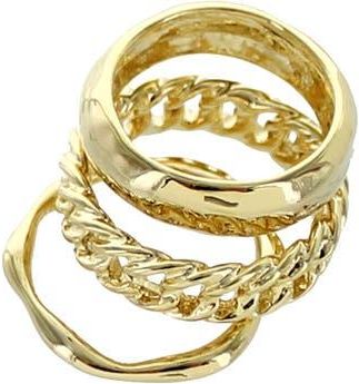 Panacea Set of 3 Rings in Gold at Nordstrom Rack