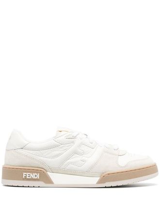 Fendi Top in pelle scamosciata bianca - Bianco