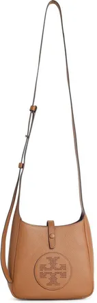 Tory Burch Tory Burch medium Miller Swing Aged Tan leren crossbodytas