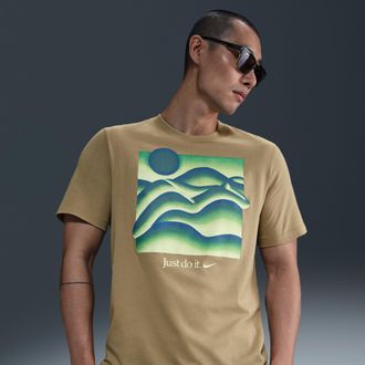 Nike Mens Nike Sportswear T-Shirt in Brown | HJ0784-297