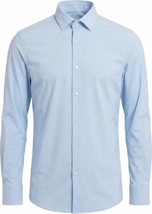 HUGO BOSS Camisa P-Hank Slim-fit - Shirts - Hombre - Azul - 3XL
