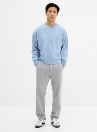 Point Zero Mens Pleated stretch pant Straight fit