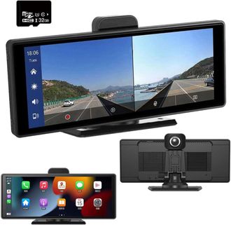OEM Receptor Est&eacute;reo Para Autom&oacute;vil De 10, Pantalla T&aacute;ctil Hd 1080p, Reproductor Multimedia Inal&aacute;mbrico Bluetooth, Android Carplay, Wifi/am/fm/mirror Link