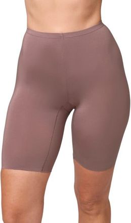 Montelle Intimates Body Bliss Biker Shorts in Cappuccino at Nordstrom, Size Xx-Large