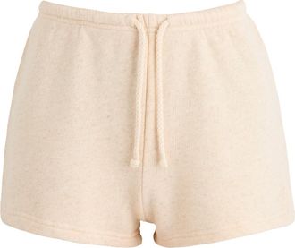 American Vintage Itonay Cotton-blend Shorts - Cream - S (UK8-10 / S)