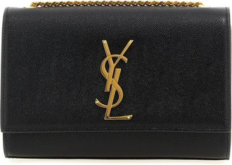 Saint Laurent Kate Small Borse A Tracolla Nero-Donna