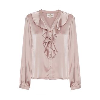 Karmamia Blouses - Dames - Blouses & Shirts - Roze - Maat: L
