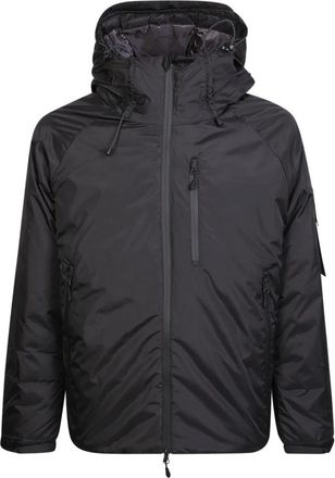Outhere Zwarte Donsjas voor Mannen - Heren - Winterjassen - Zwart - S - Jassen