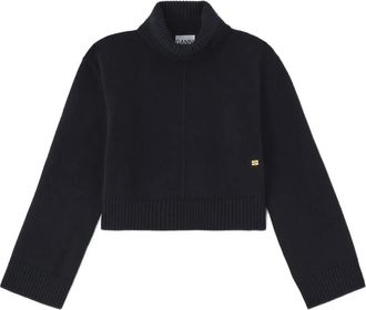 Ganni Maglione a collo alto - Nero