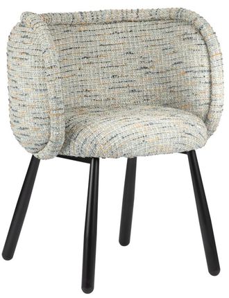 Global Interiors Design Stuhl Panda mit Armlehnen - Coco Blue