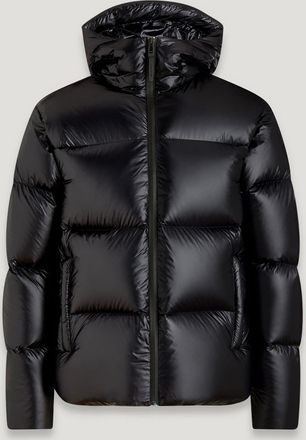 Belstaff Resolve Jacket Mens Down Filled Ripstop Black Size L