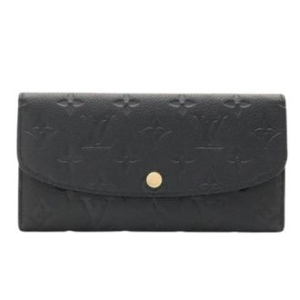 Louis Vuitton Pre-owned Vintage Monogram Empreinte Long Wallet - - Pre-owned - Donna - Nero - ONE SIZE