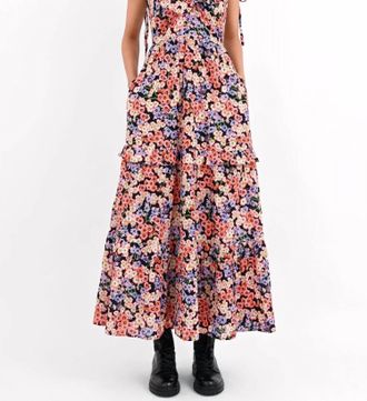 Banjanan Womens Twiggy Dress In Monarch Black
