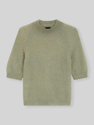 HUGO BOSS Slim Fit Pullover aus Alpaka-Mix Modell FEWE in Lind, Gr&ouml;&szlig;e XXL