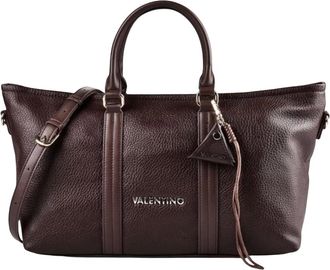 Valentino Maury Tote - Dames - Tassen - Bruin - Maat: ONE Size Zijde