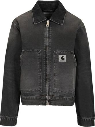 Carhartt Work in Progress Denim Jacket - Dames - Spijkerjassen - Zwart - S - Denim - Jassen