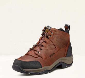 Ariat Womens Terrain Waterproof Boot In Brown