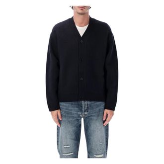 Emporio Armani Cardigan Girocollo - - Knitwear - Uomo - Blu - M