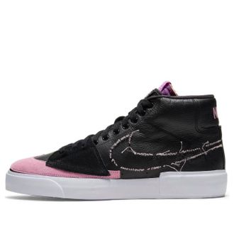 Nike Zoom Blazer Mid Edge SB Black Pink Rise DA2189-002