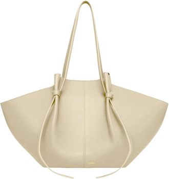 Yuzefi Large Mochi - Dames - Shoppers - Beige - ONE Size - Leer - Tassen