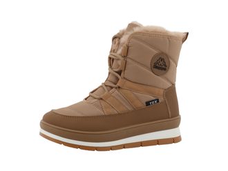 Kappa Winterboots KAPPA Philia, Damen, Gr. 37, sand, Synthetik, Schuhe Winterboots, Winterschuhe, Winterstiefel, Snowboots, gef&uuml;ttert, wasserdicht