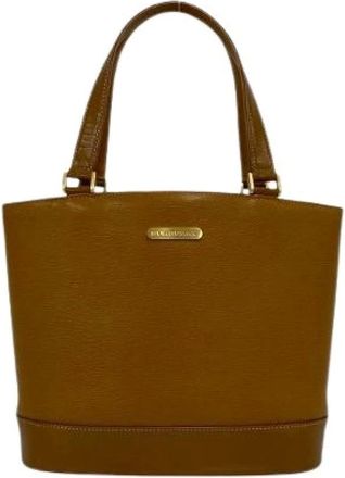 Burberry Borsa a mano in pelle Pre-owned - - Pre-owned - Donna - Marrone - ONE SIZE