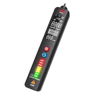OEM Detector De Voltaje, Pantalla De 3 Hilos, L&aacute;piz De Prueba De Voltaje Ca Sin Contacto, Sensibilidad Ajustable, Doble Rango, Sensor El&eacute;ctrico, Detector 