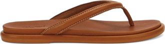 Olukai Womens Tiare Leather Sandals In Fox