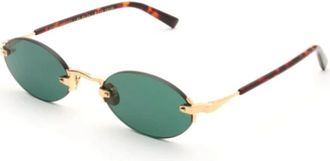 Gast Quantum - unisex - Zonnebrillen - Geel - 51 MM - Accessoires