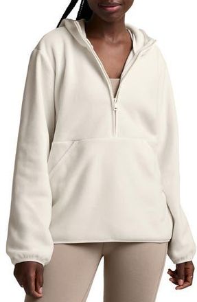 Beyond Yoga Explorer Half Zip Hoodie in Dove at Nordstrom Rack, Size X-Small