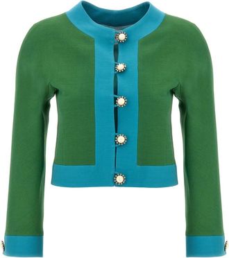 Valentino Garavani Mujer, Chaquetas, Verde, Talla: S