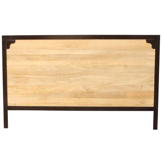 Miliboo Cabecero En Metal Y Madera De Mango Industria