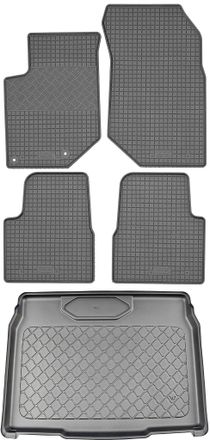OEM Peugeot 2008 Ii Suv (5 Puertas) Desde Enero De 2020. Juego De Alfombrillas De Goma Para Coche Y Alfombrilla Para Maletero