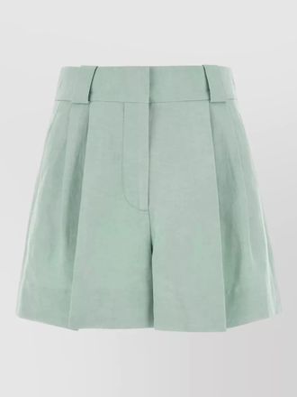 Blaz&eacute; Milano silk blend tailored shorts